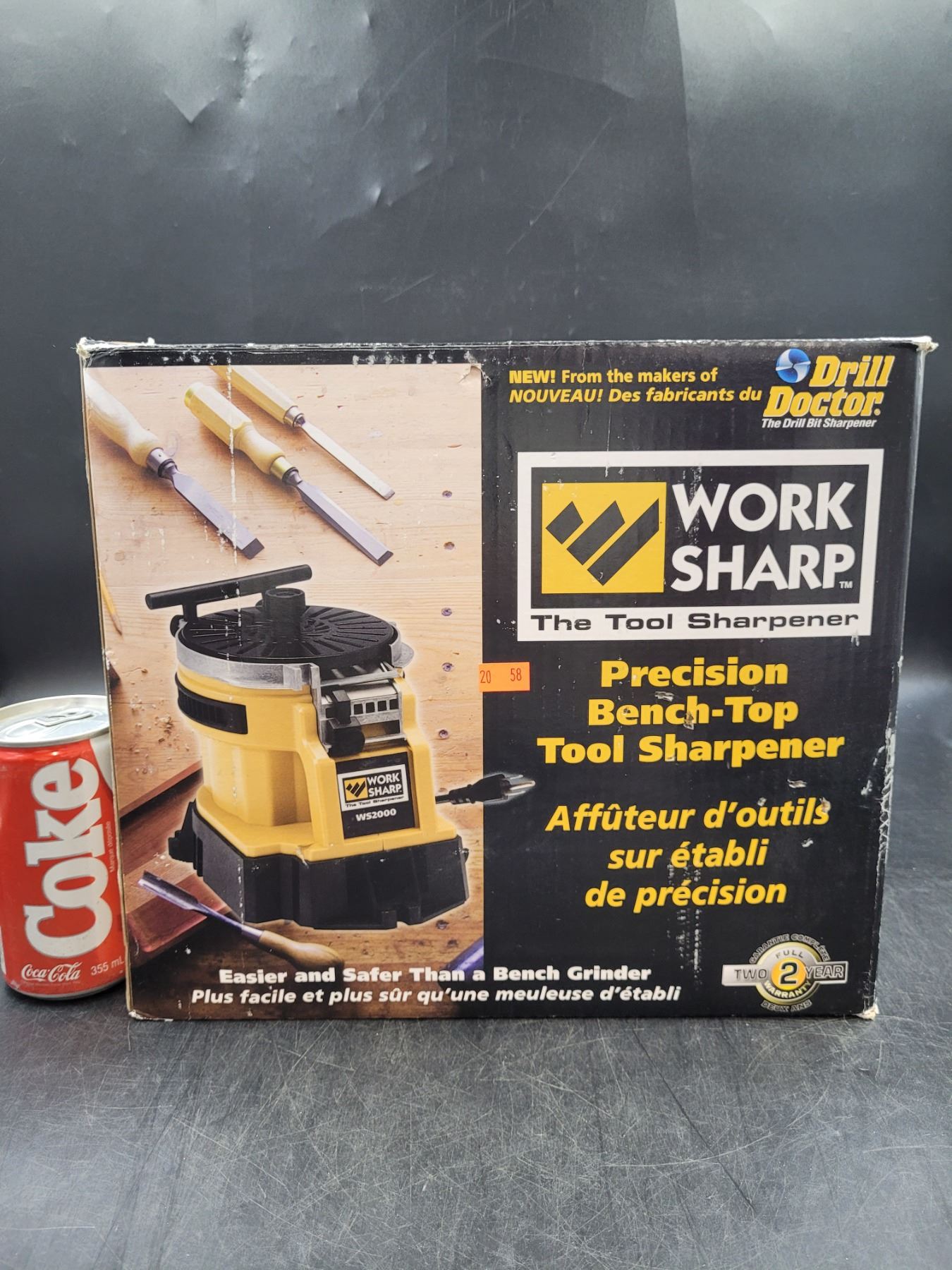 Work Sharp Precision Bench-Top Tool Sharpener