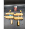 Samona 8" Wooden Handscrew Clamps