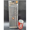 12" Brad Drill Bit Set
