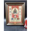 Image 1 : Framed 1973 "The Year Canada Saluted The RCMP" Collection w/ Silver Coins