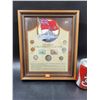 Image 1 : Framed Canadian WW2 Collection w/ Silver Coins