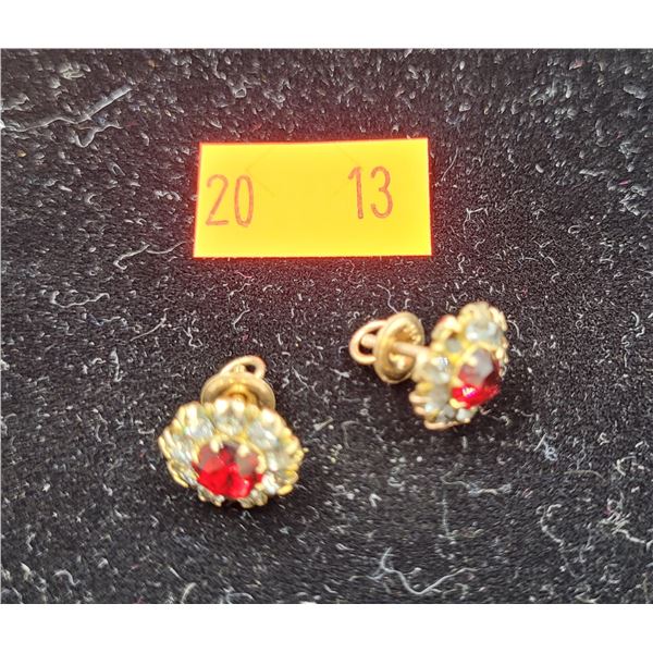 10K Gold Earrings Set (1.45g)