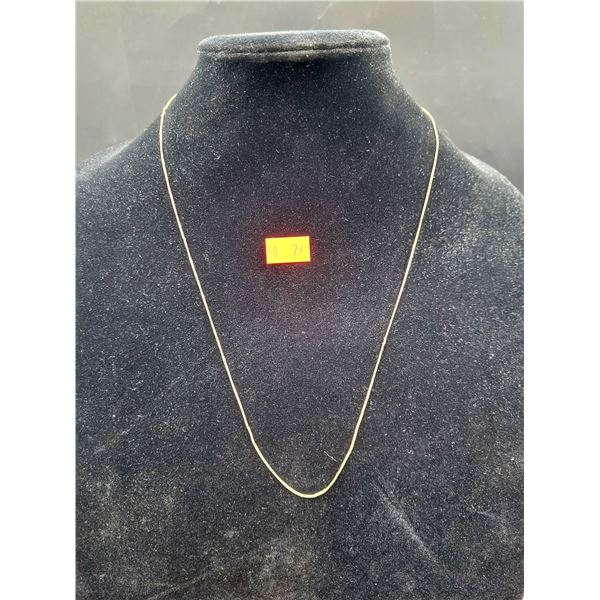 10K Gold Necklace (1.36g)
