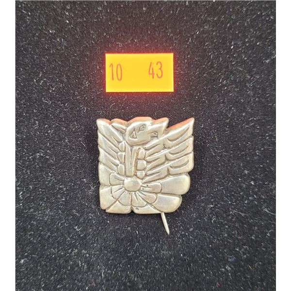 Sterling Silver Native Pin (12.84g)