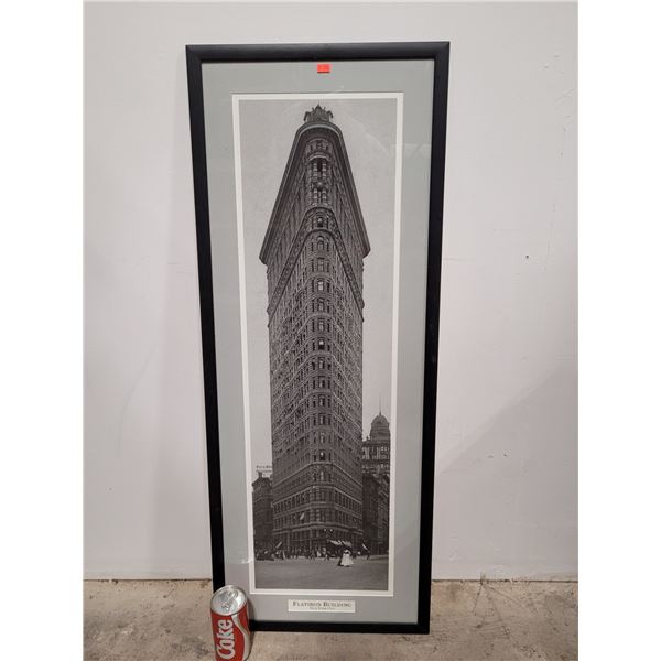 Framed Flatiron Building NYC Photograph