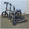 Image 1 : Electric Scooters and Bike Parts Lot