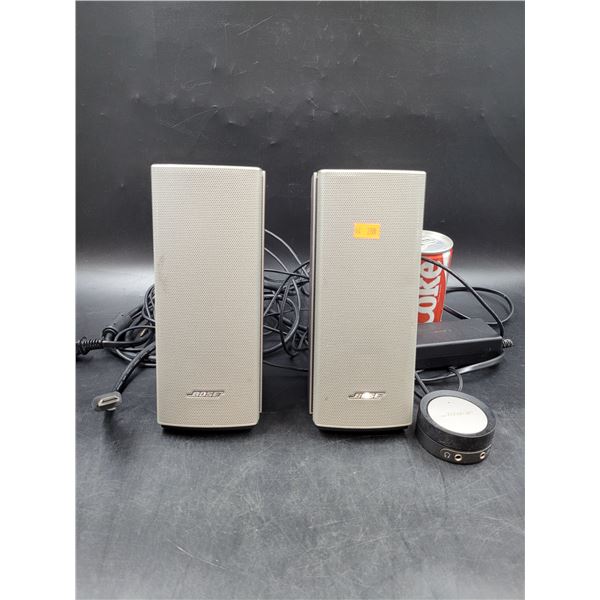 Pair Of Bose Computer Speakers and Accessories