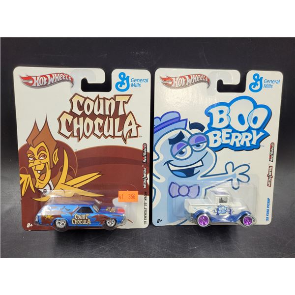 Count Chocula & Boo Berry Hot wheels