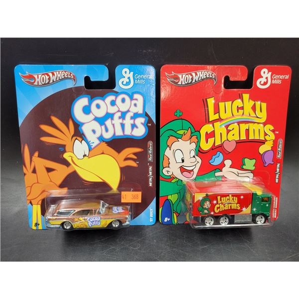 Cocoa Puffs & Lucky Charms Hot Wheels