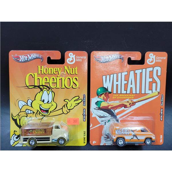 Honey Nut Cheerios & Wheaties Hot Wheels