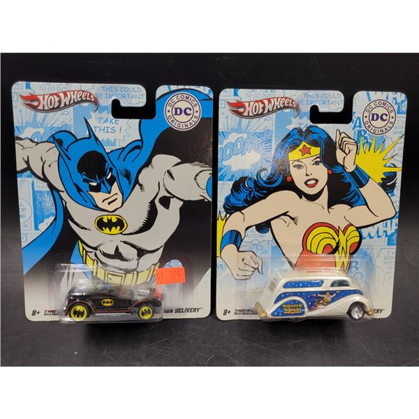 DC Comics Originals Batman & Wonder Woman Hot Wheels