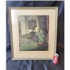 Image 1 : Framed "The Sampler" Print by Leonard Campbell Taylor