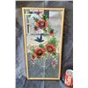 Image 1 : Framed Victorian Reverse Painted Mirror