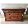 Image 1 : Victorian Mahogany 3-Drawer Dresser