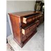 Image 3 : Victorian Mahogany 5-Drawer Dresser