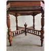 Image 2 : Antique Edwardian Mahogany Octagonal Side Table