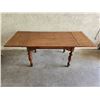 Image 3 : Antique Oak Draw Leaf Table