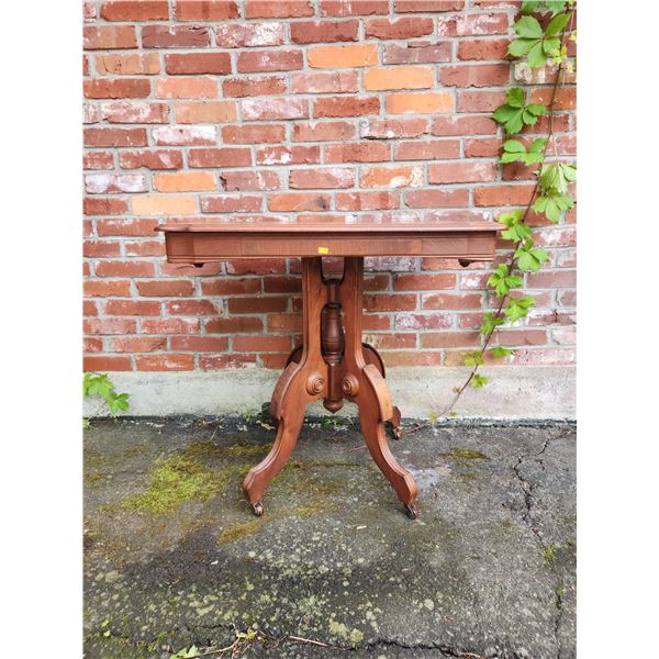 Antique Walnut Parlor Table