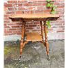 Image 1 : Antique Metal Claw Foot Parlor Table