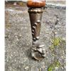 Image 2 : Antique Metal Claw Foot Parlor Table