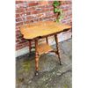 Image 3 : Antique Metal Claw Foot Parlor Table