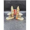 Image 1 : Vintage Alabaster/Marble Mexican Book Ends