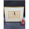 Image 1 : Framed Clemence Wescoupe "Lost From Flock" Print