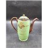Image 2 : Antique Hand Painted Porcelain Tea Pot