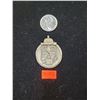 Image 1 : WW2 German Eastern Front Medal & Luftwaffe Eagle In Frame