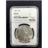 Image 3 : 1887 Morgan Dollar Graded MS63 (Uncirculated)