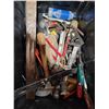 Image 2 : 2 Bins and Red Toolbox Full of Assorted Tools & Hardware