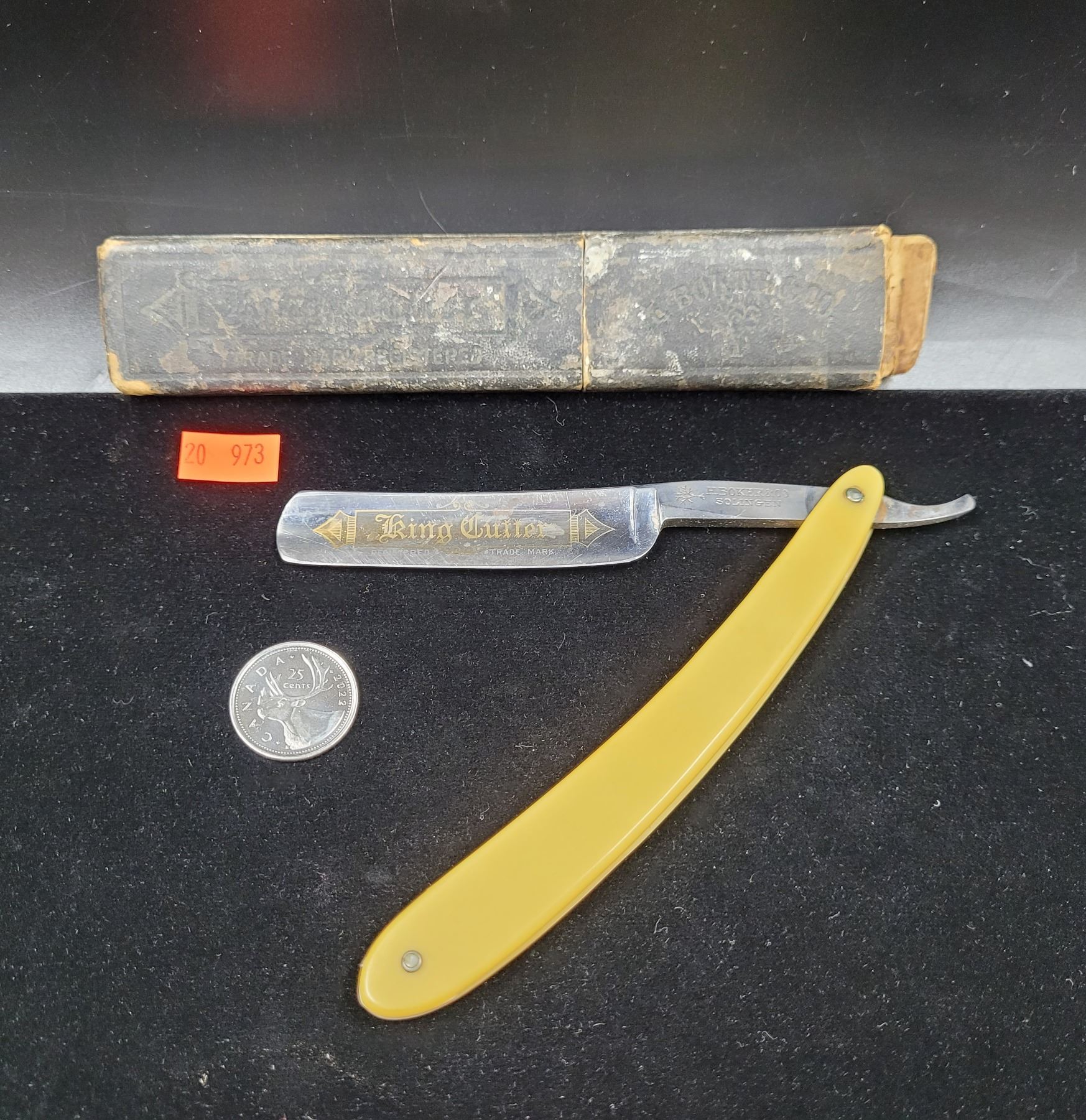 King Cutter Straight Razor