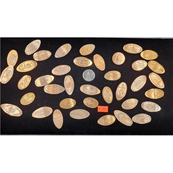 37 Elongated Souvenir Pennies