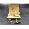 Image 1 : Vintage Pioneer Cuff Links, Tie Clip, & Keychain
