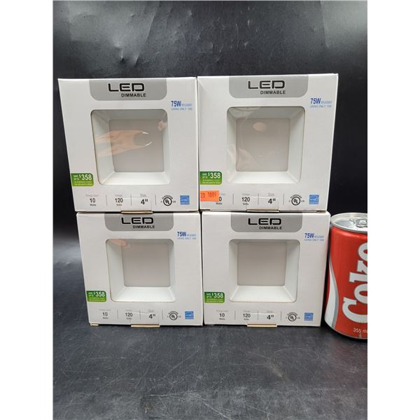 4 *New* 120V Dimmable LED Lights