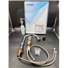 Image 1 : CRTech F8-K7669CH Sink Tap w/ Handle & Soap Dispenser