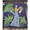 Image 2 : Misc. Vintage Lot w/ Hand Crafted Blanket
