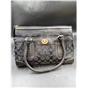 Image 2 : Black Logo Design Coach Handbag & Wallet