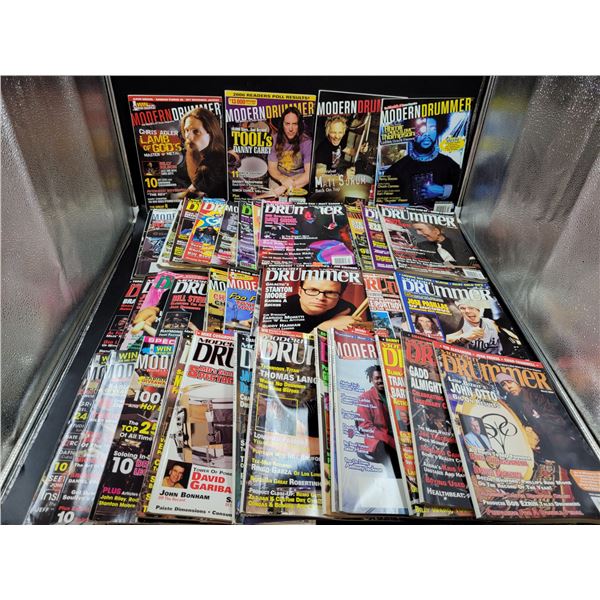 Modern Drummer Magazine Lot