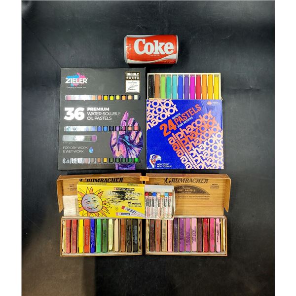 Water Color & Oil Pastels