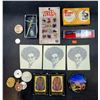 Image 1 : Mini Christmas Ornaments, Playing Cards, Buttons, & More