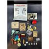 Image 1 : Vintage Photograph, Diary, Buttons, Cross Pendant, & More
