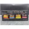 Image 1 : Gourmet Mustard pack Smak Dab Assorted 4pk (4 x 125ml)