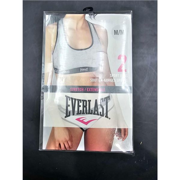 Everlast Stretch Sports Bras 2pk (M)