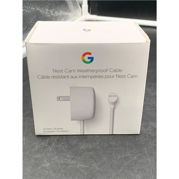 Google Nest Cam Weatherproof Cable (33ft)