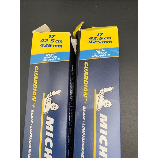 Michelin Premium Infused Rubber Windshield Wipers Guardian 17in x 2