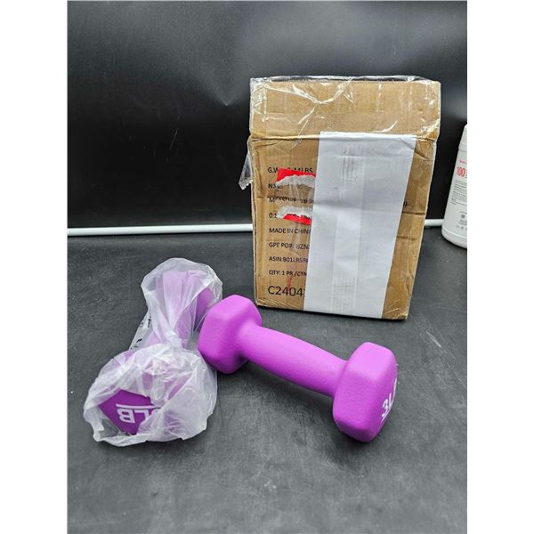 Set of 3lb Weights
