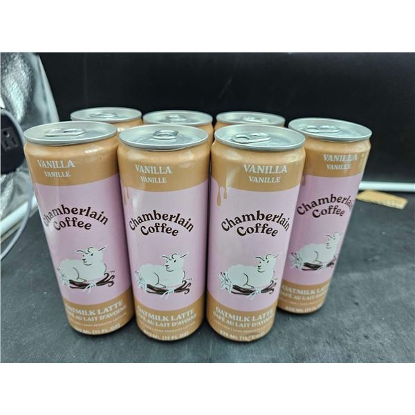 Chamberlain Coffee Oatmilk Latte Dairy Fee Beverage-Vanilla (7 x 325ml)