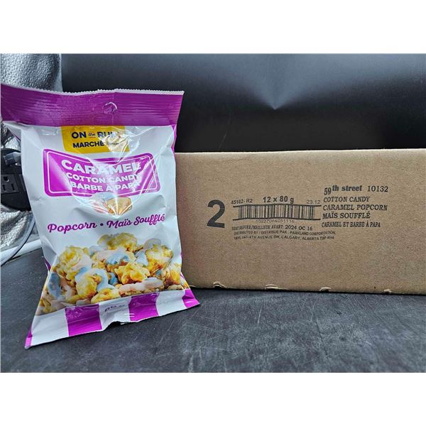 Caramel Cotton Candy Popcorn (12 x 80g)