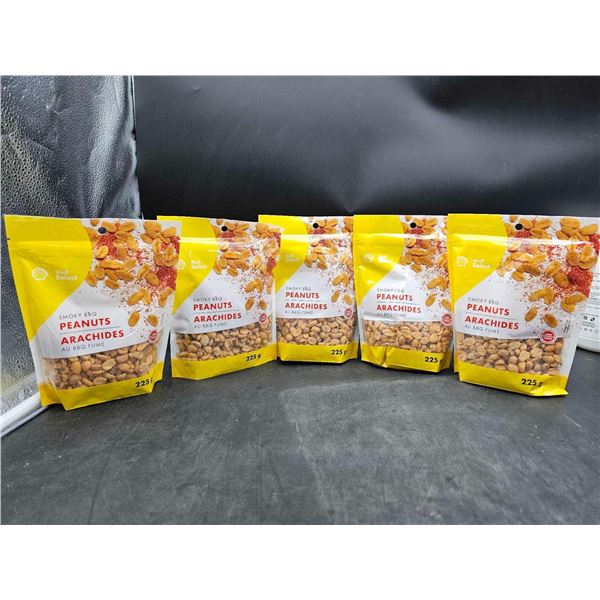 Smoky BBQ Peanuts (5 x 225g)